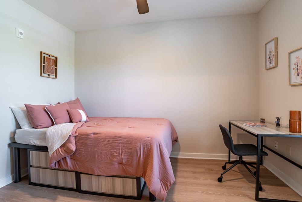 the edition on rosemary apartments near unc chapel hill fully furnished bedroom
